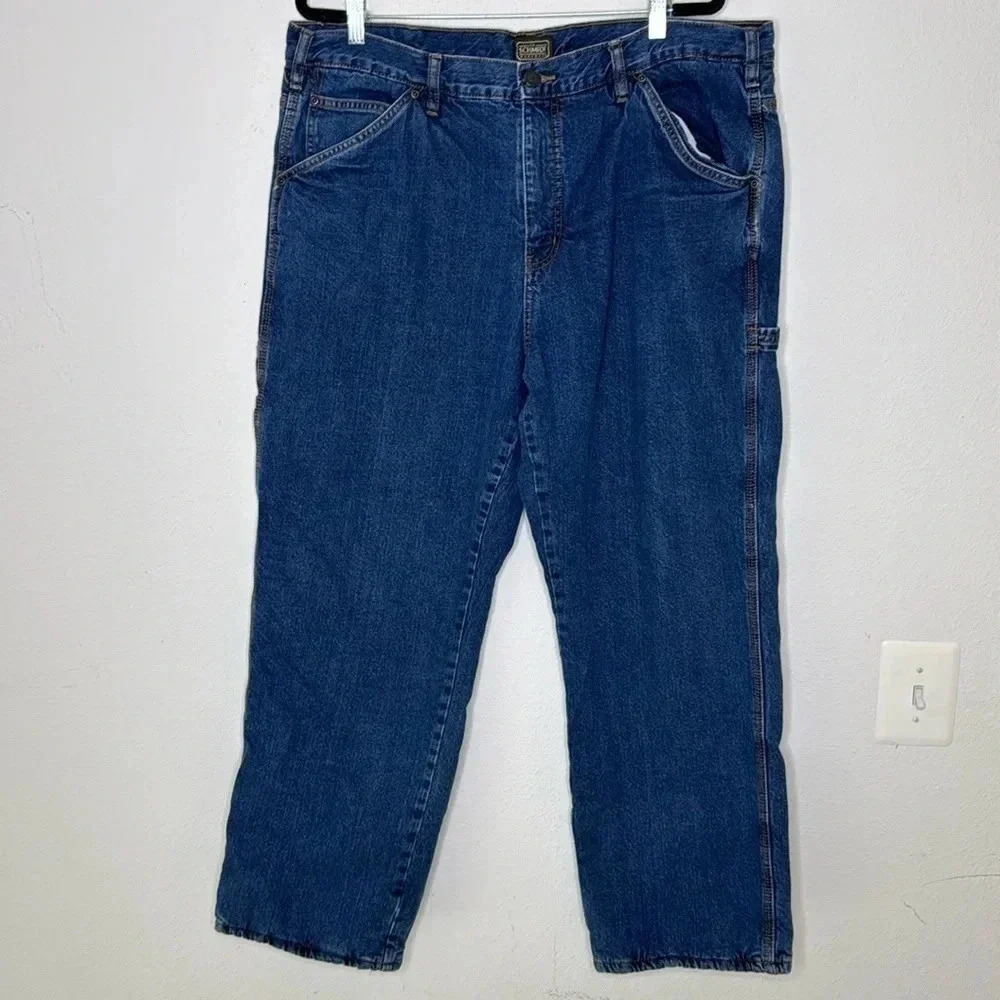 Schmidt workwear fleece lining jeans size 40/30